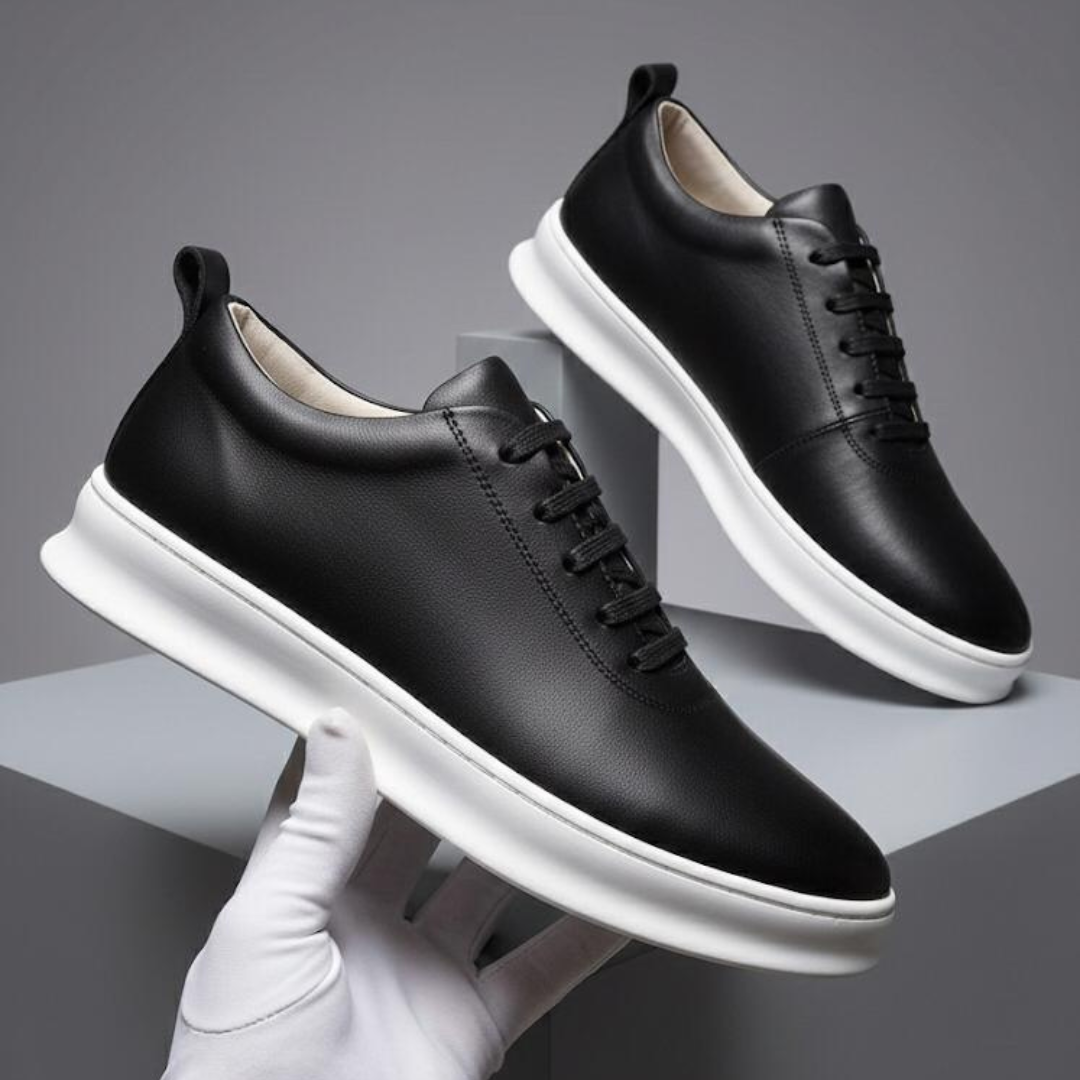 Chaussures Sport Class Noir en Cuir