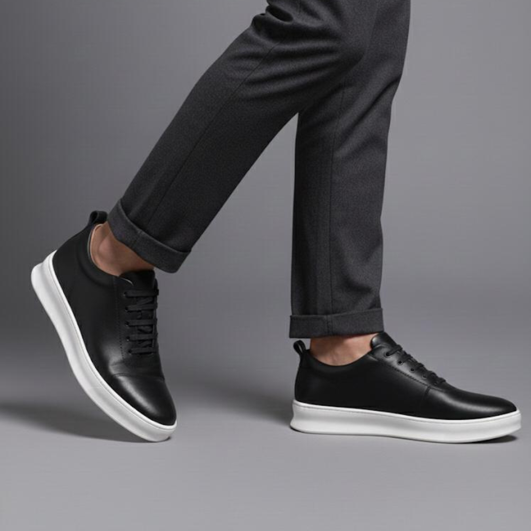 Chaussures Sport Class Noir en Cuir